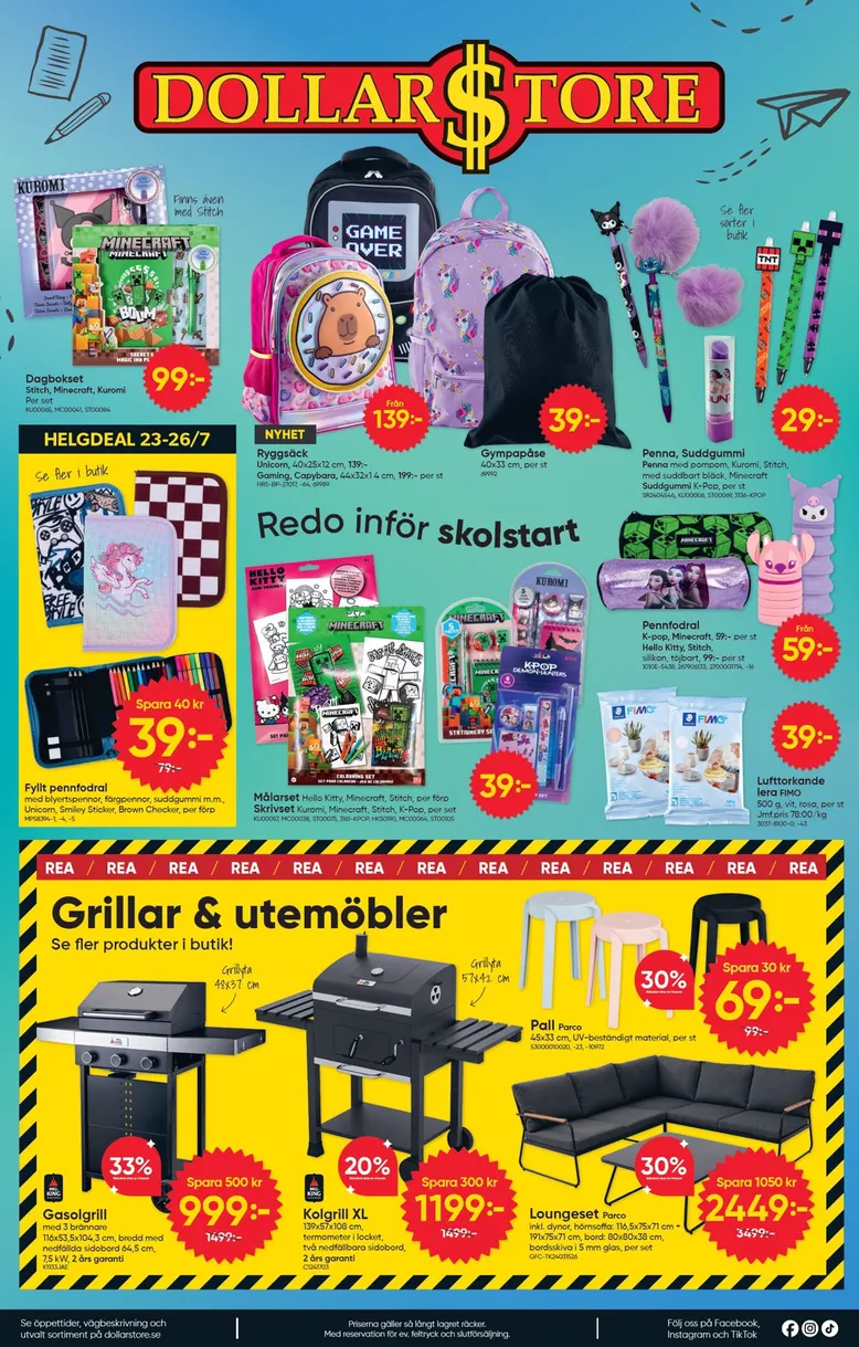 DollarStore från 20 juli till 8 augusti 2026 - Reklamblad sidor 3
