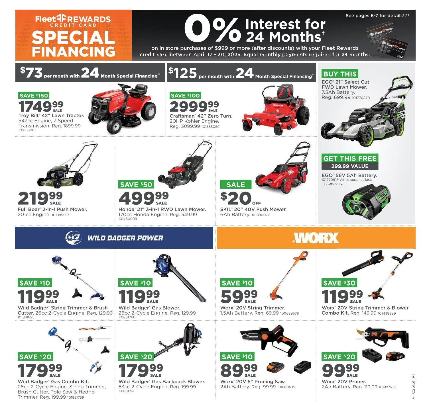 Weekly ad Fleet Farm Deals from April 17 to April 23 2025 - Page 3