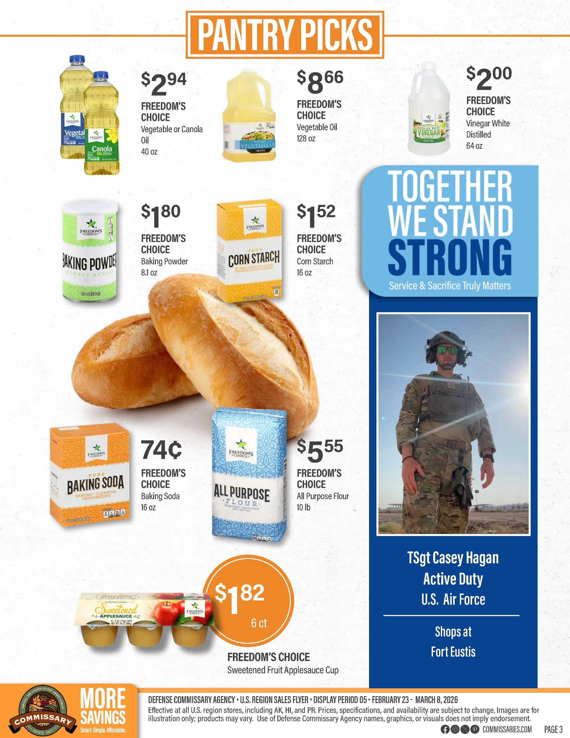 Weekly ad Commissary Sales from February 23 to March 8 2026 - Page 3