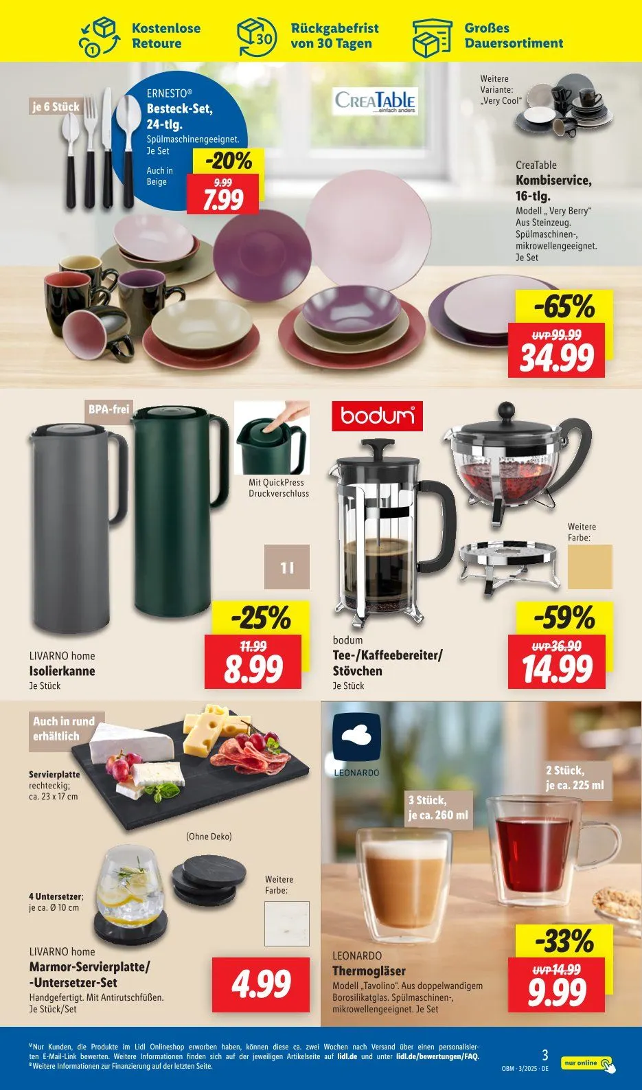 Lidl Prospekt von 5. März bis 31. März 2025 - Prospekt seite 3
