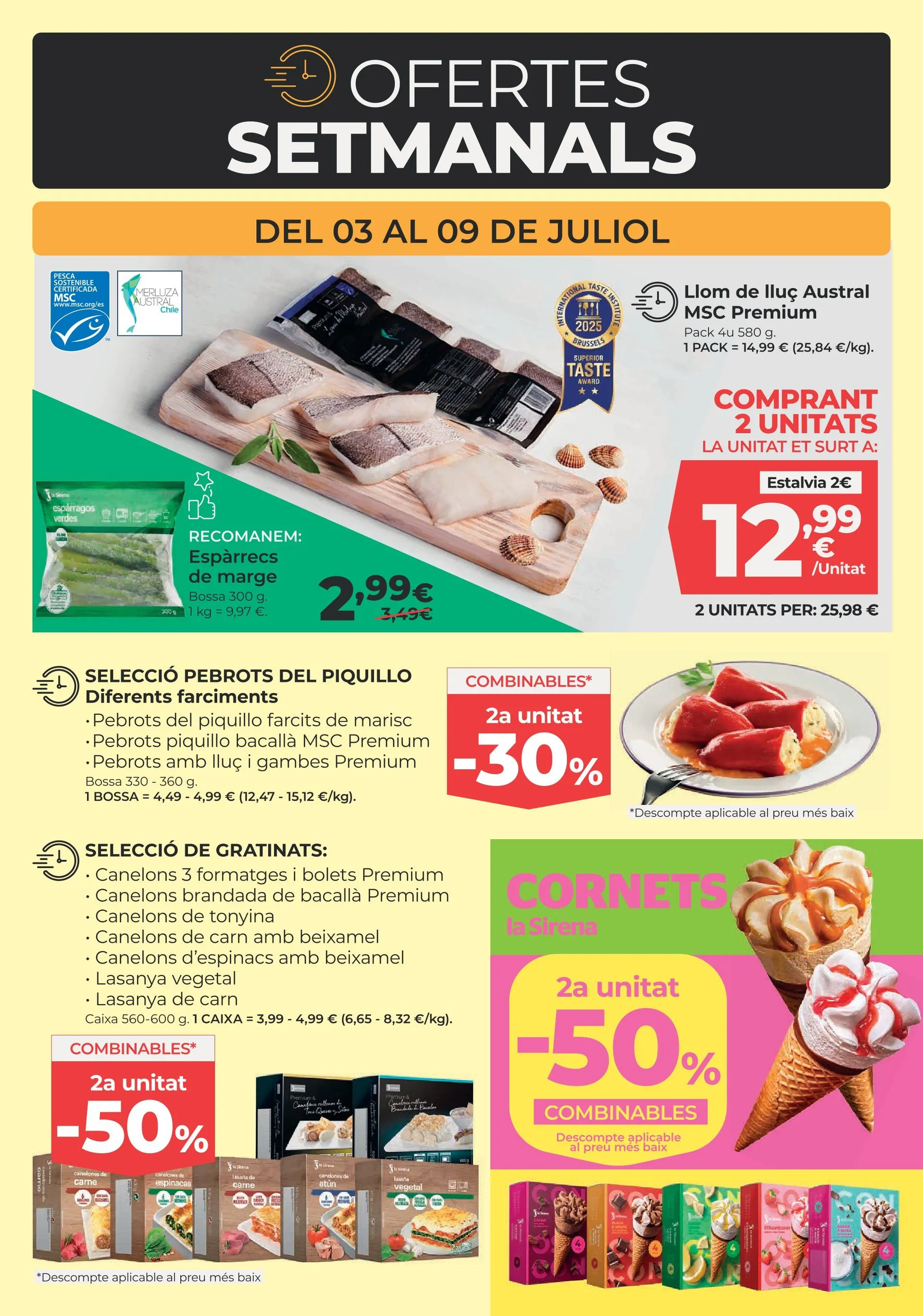 Catálogo de Ofertas La Sirena 26 de junio al 9 de julio 2025 - Página 3
