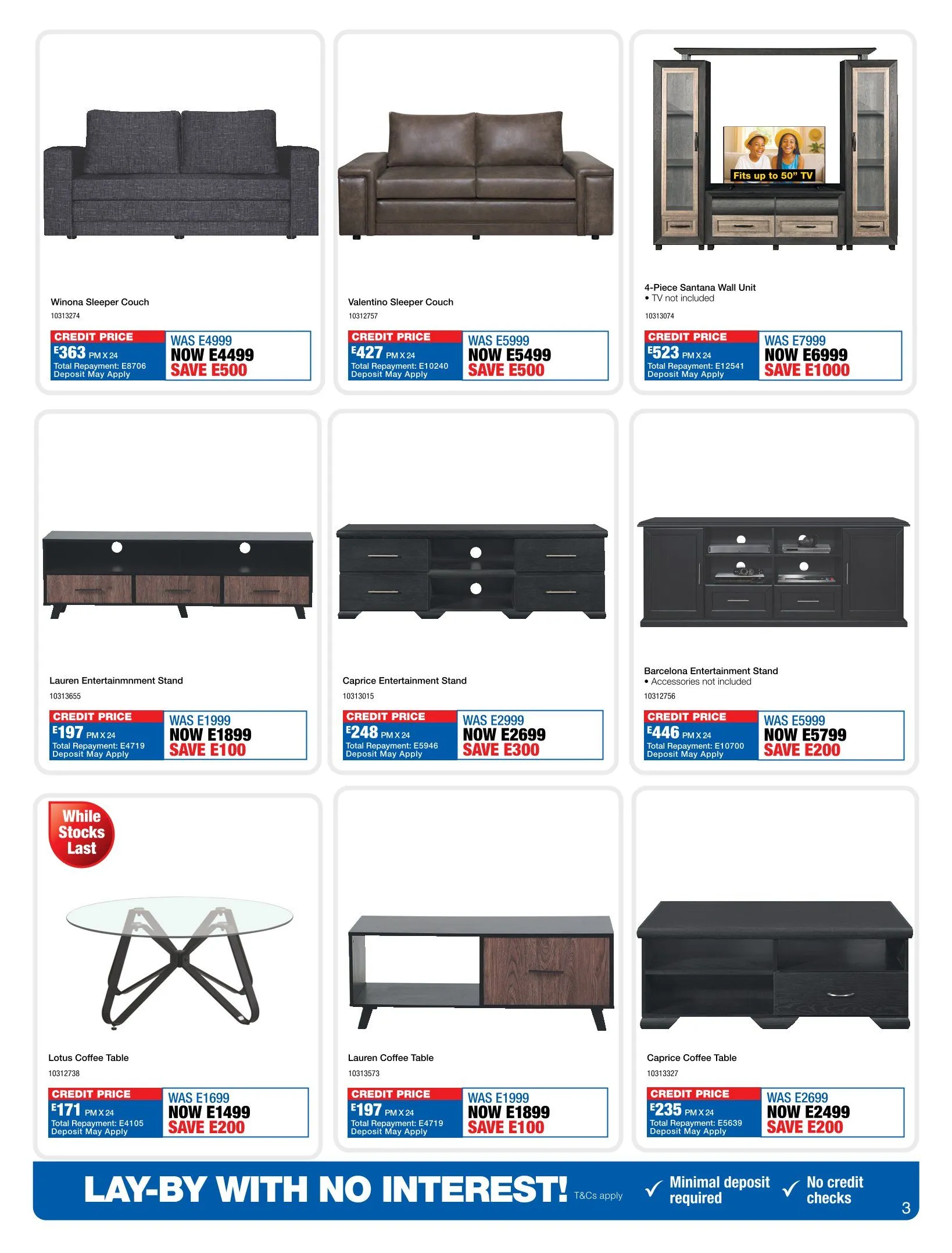 OK Furniture Sales from 13 April to 10 May 2026 - Catalogue Page 3
