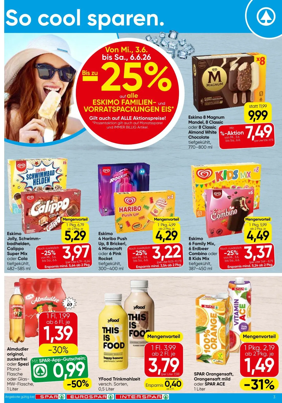 SPAR von 3. Juni bis 17. Juni 2026 - Flugblätt seite 3