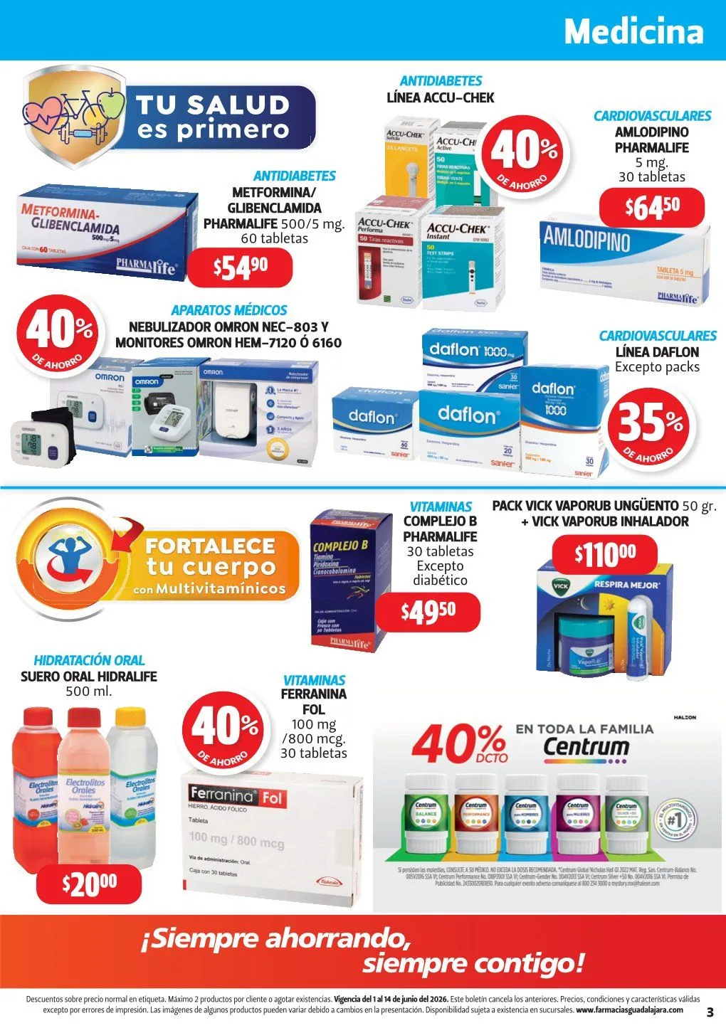 Catálogo de Farmacia Guadalajara 1 de junio al 14 de junio 2026 - Pagina 4