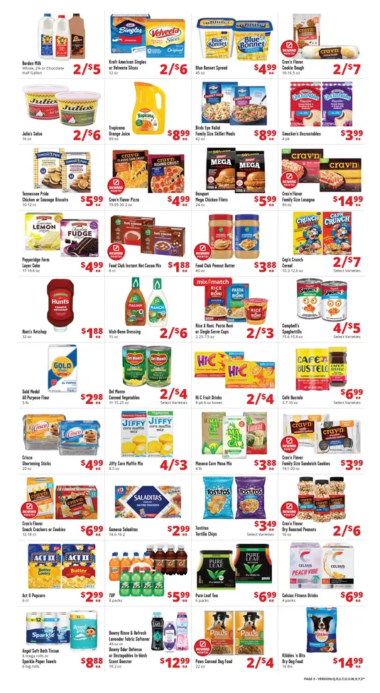 Weekly ad Brookshire Brothers Sales from February 25 to March 3 2026 - Page 3