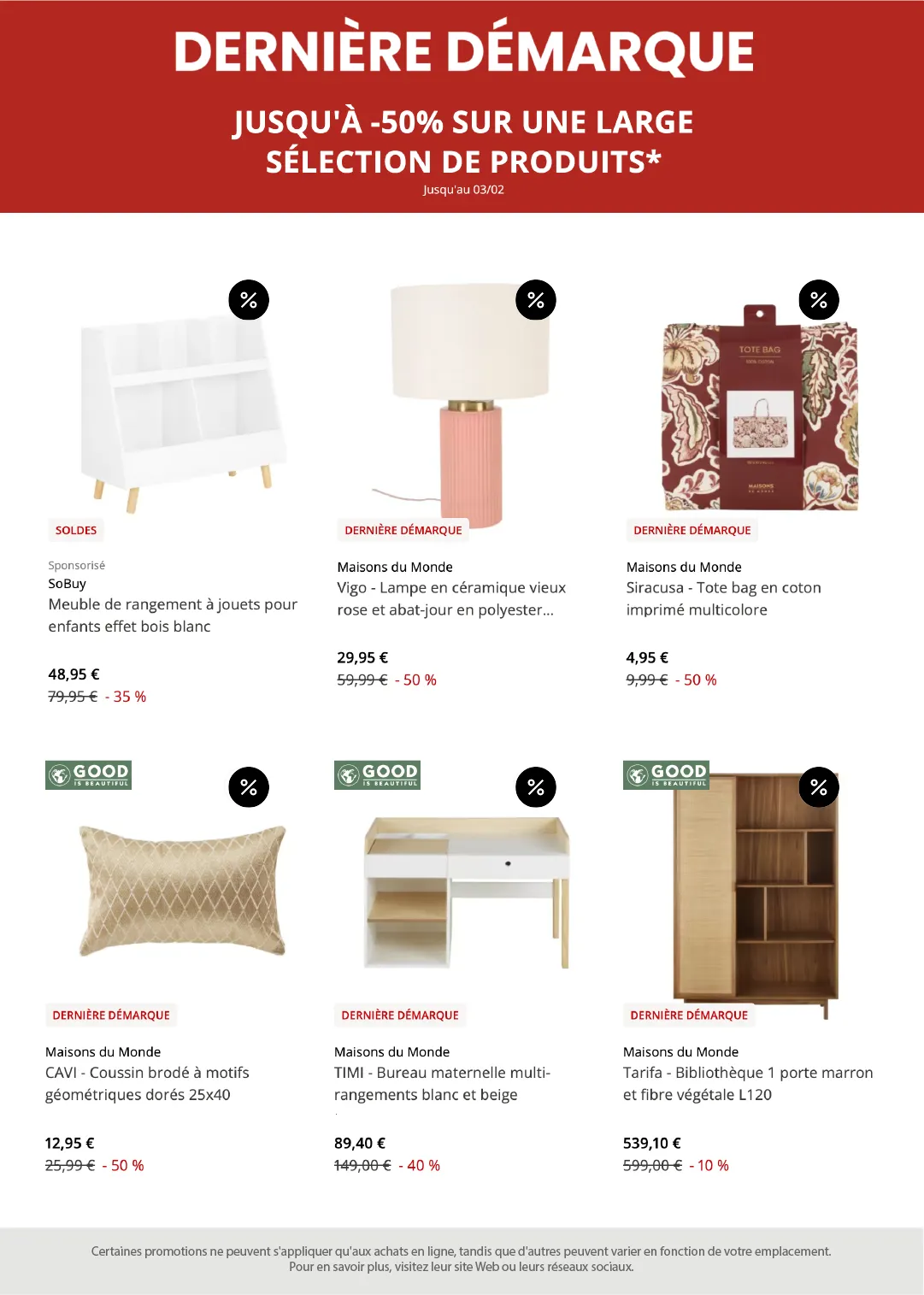 Maisons du Monde Catalogue du 16 janvier au 31 janvier 2026 - Catalogue page 2