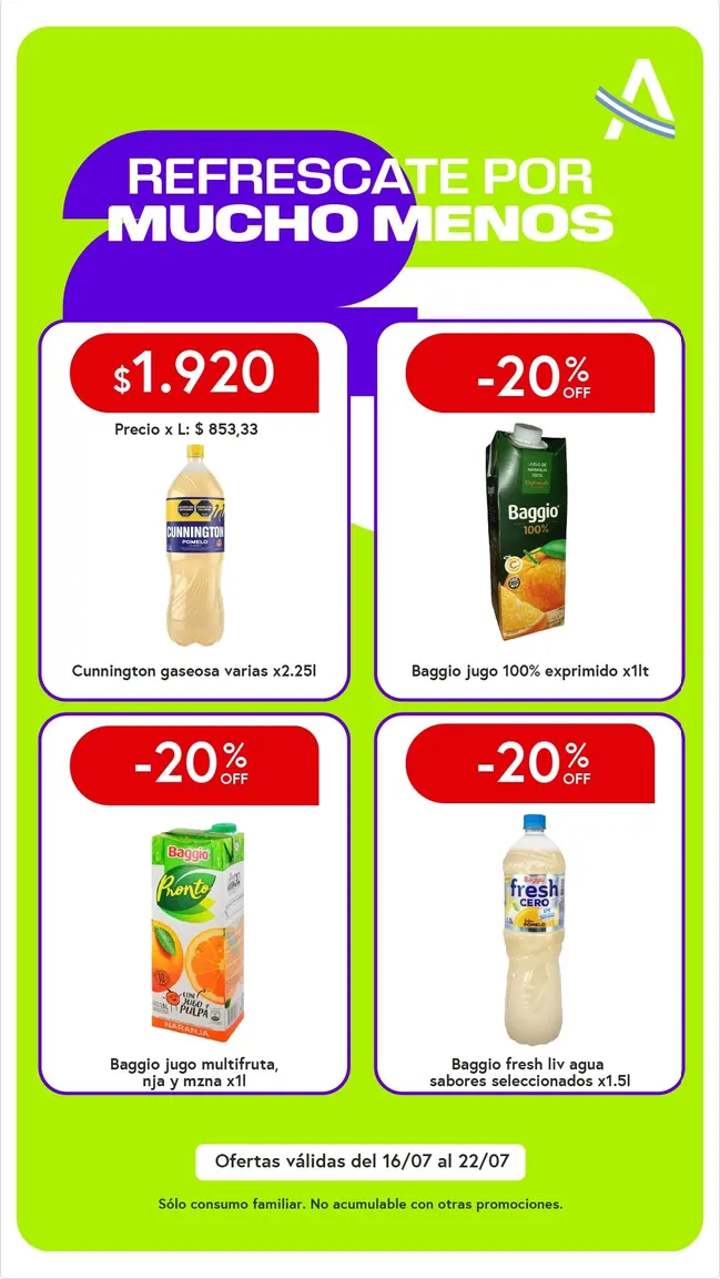Ofertas de Ofertas El Abastecedor 16 de julio al 22 de julio 2026 - Página 3 del catálogo
