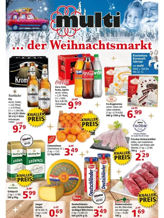 Multi Markt Angebote von 15. Dezember bis 20. Dezember 2025 - Prospekt seite 1