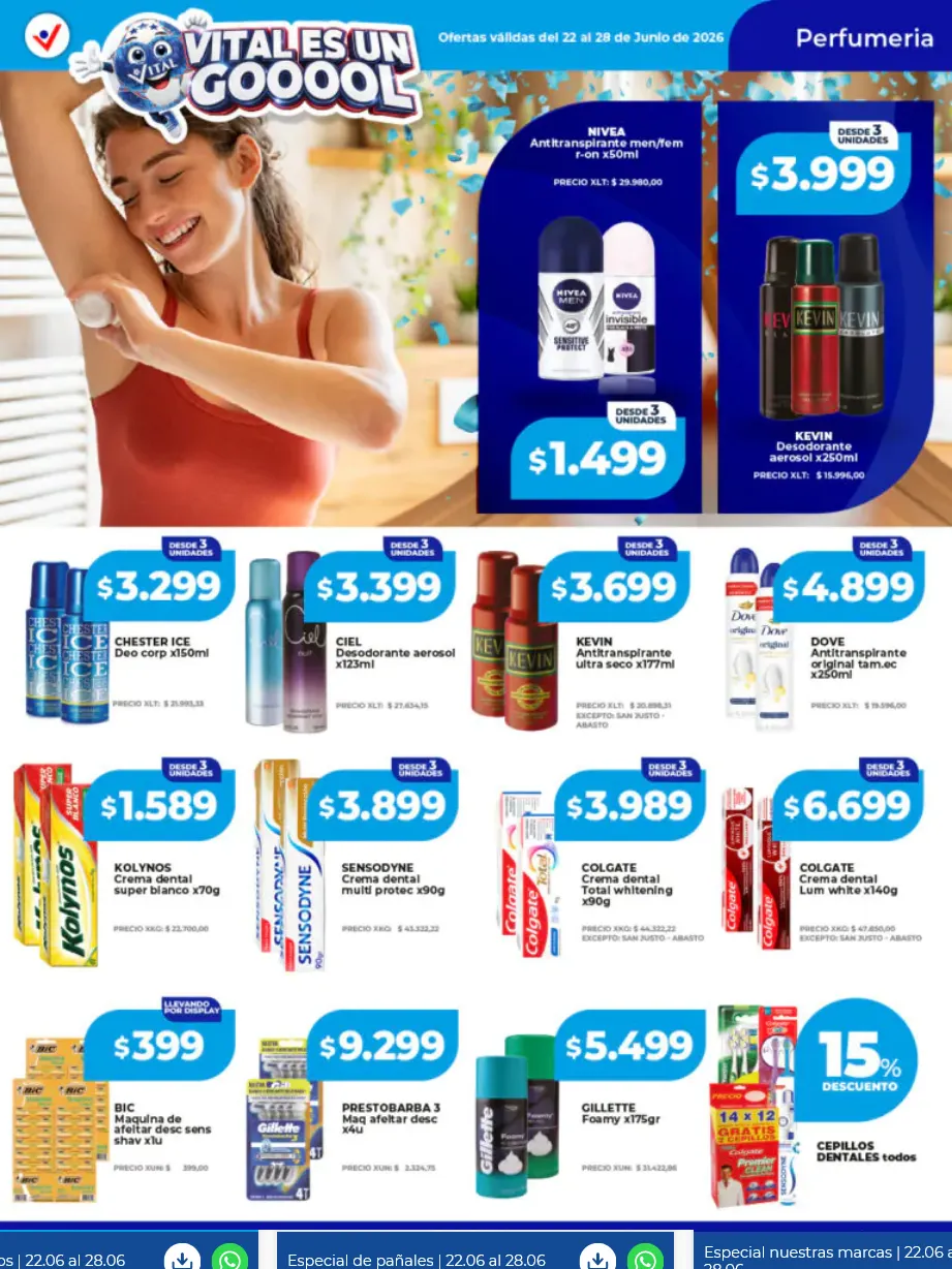 Ofertas de Vital Ofertas 22 de junio al 28 de junio 2026 - Página 3 del catálogo
