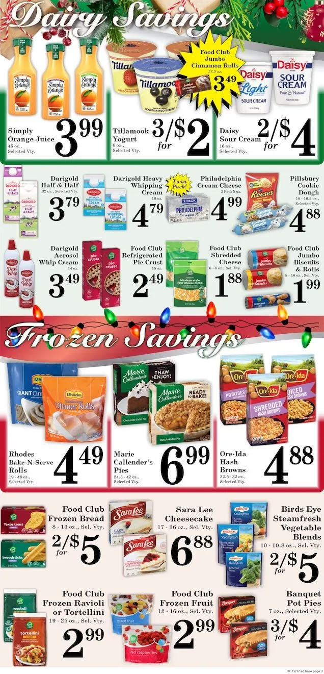 Weekly ad Harvest Foods Sales from December 12 to December 25 2025 - Page 3