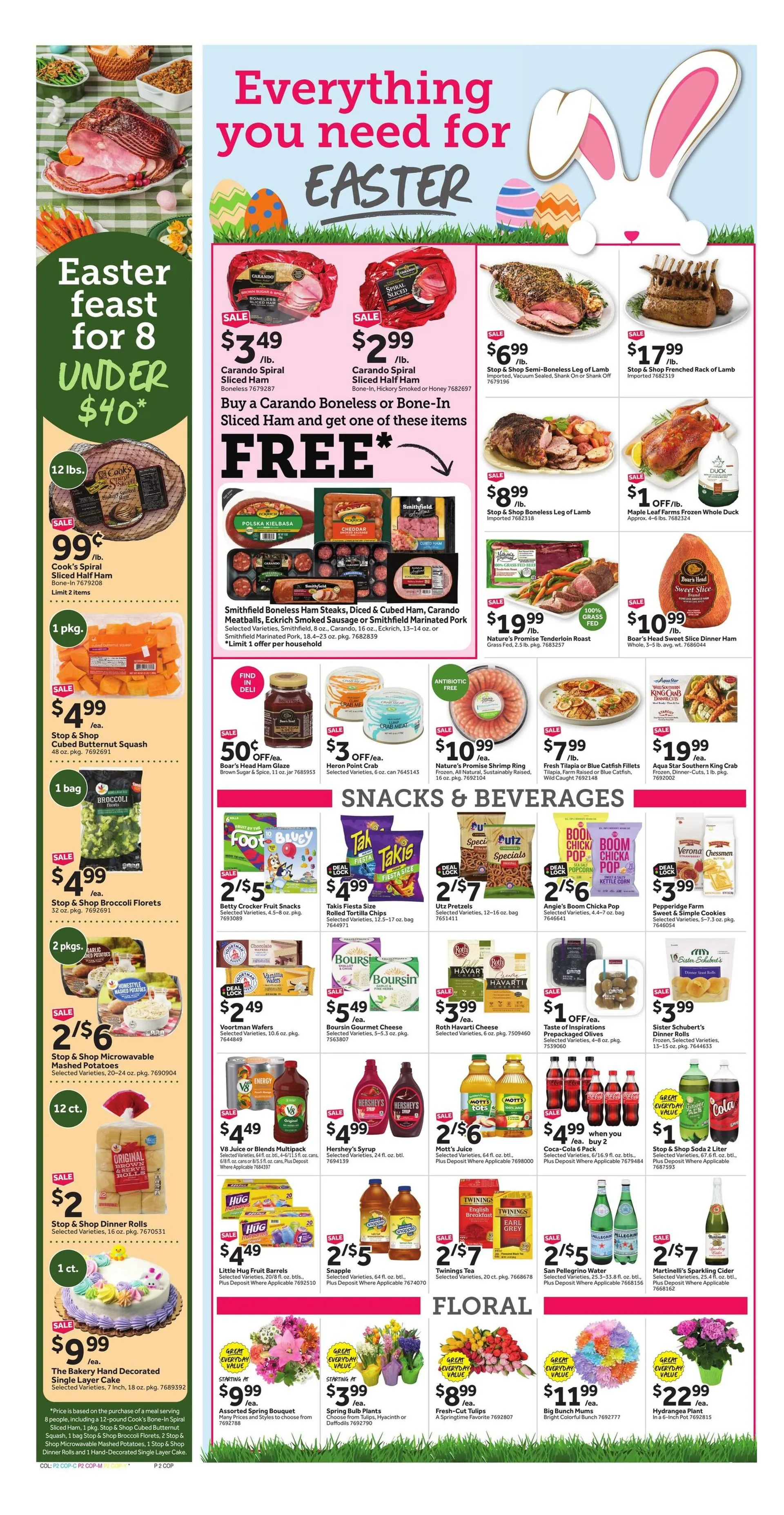 Weekly promotion  Stop & Shop Sales spanning from April 3 to April 9 2026 - Page 3 for Catalogue 365