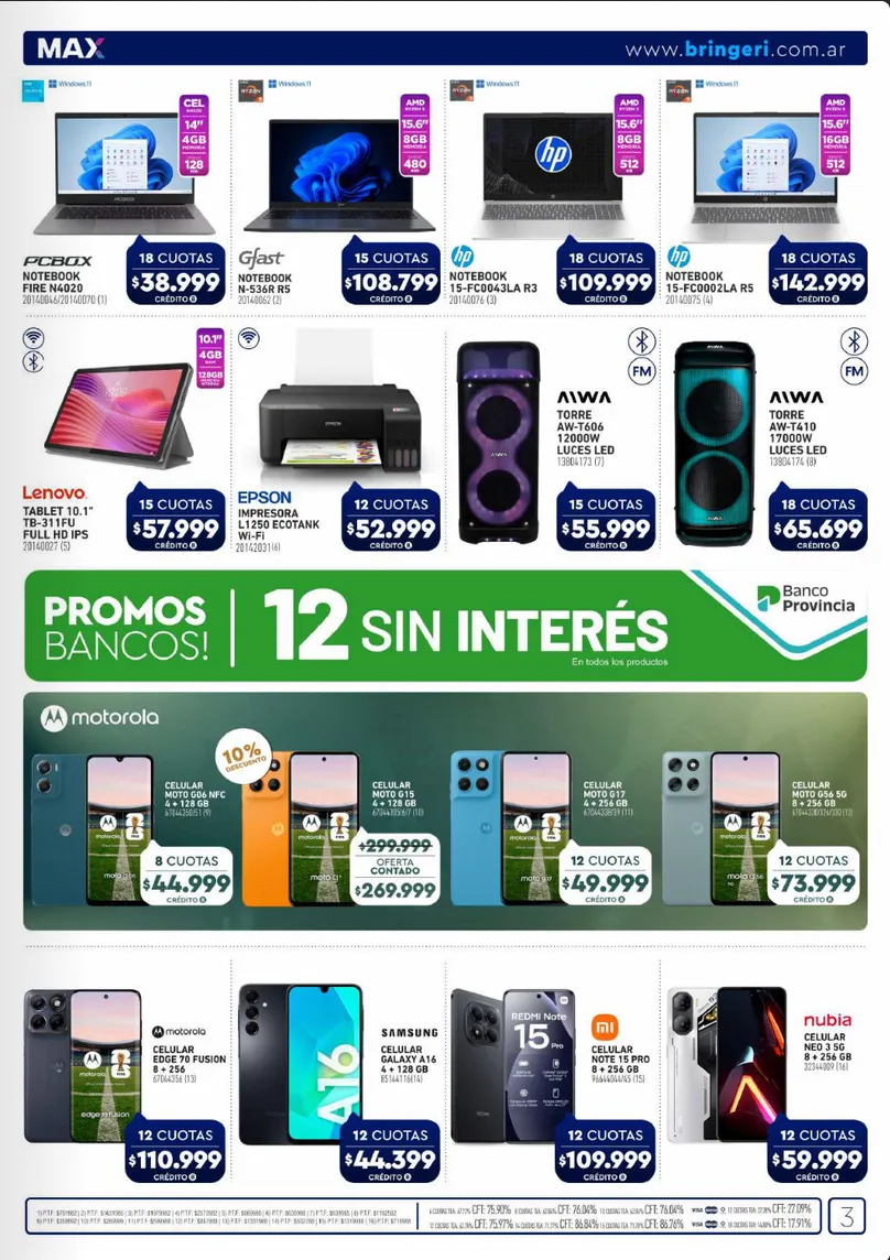 Ofertas de Ofertas Bringeri  1 de julio al 31 de julio 2026 - Página 3 del catálogo