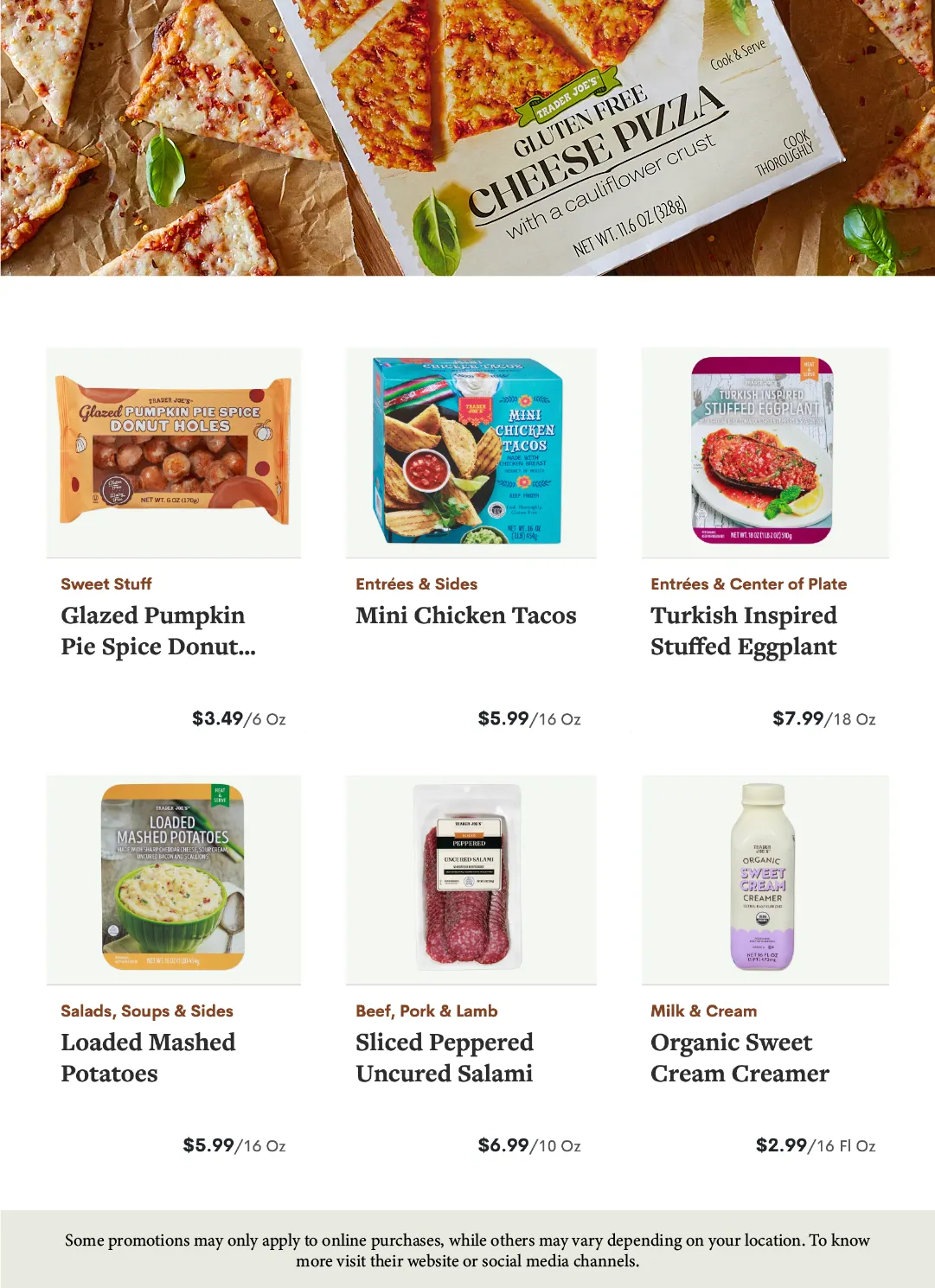 Weekly promotion Trader Joe's Sales spanning from September 16 to September 30 2025 - Page 2 for Catalogue 365
