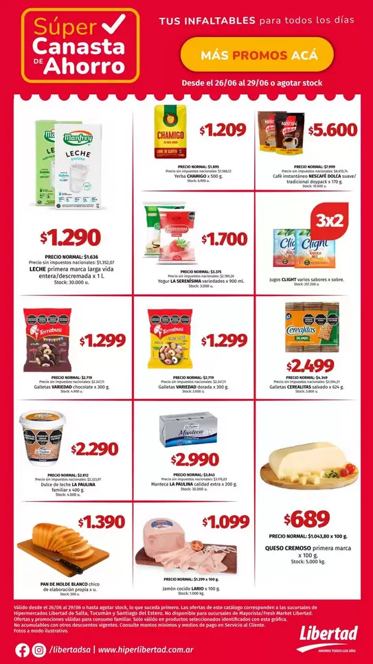 Ofertas de Ofertas Libertad - Últimos catálogos 25 de junio al 28 de junio 2026 - Página 3 del catálogo