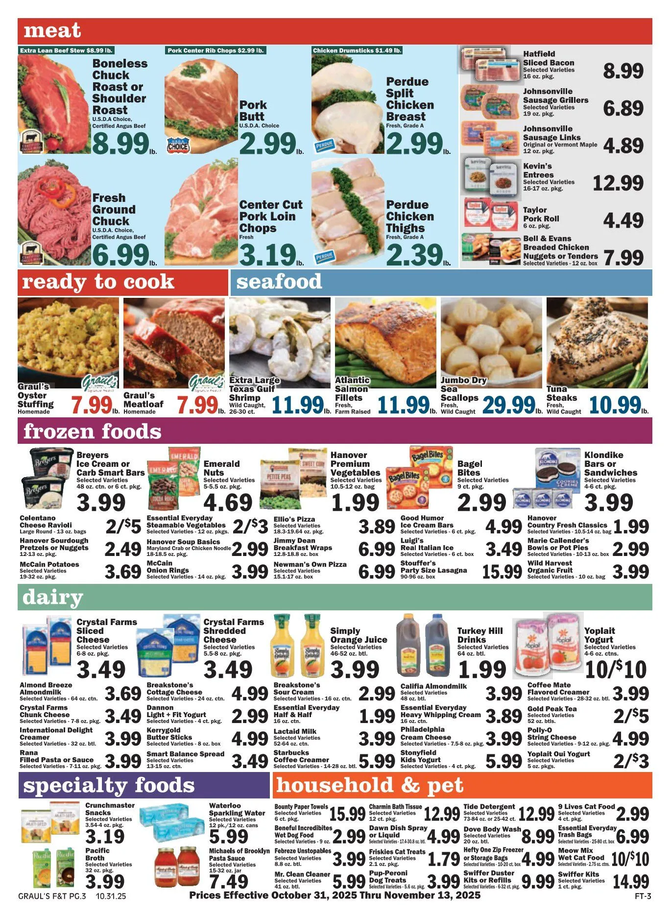 Weekly ad Graul's Market Sales from October 31 to November 13 2025 - Page 3