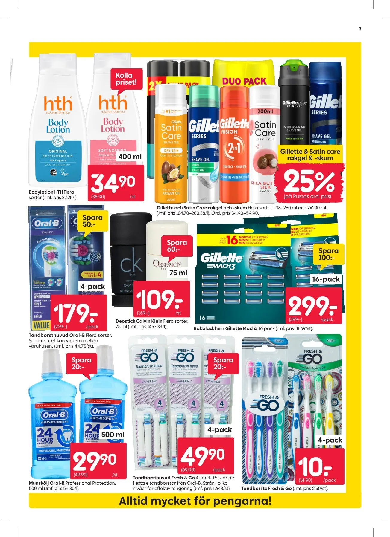 Senaste Rusta erbjudanden från 16 mars till 22 mars 2026 - Reklamblad sidor 3