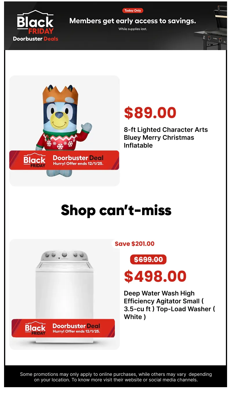 Weekly ad Black friday deals from November 27 to December 5 2025 - Page 2