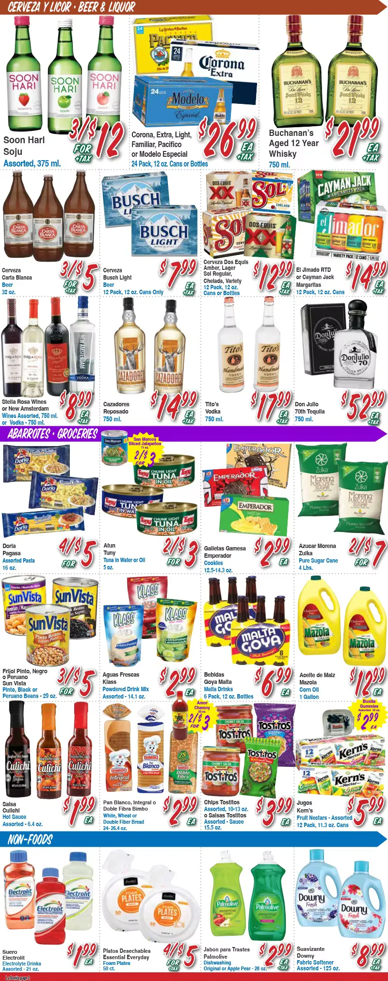 Weekly ad La Bonita Supermarkets Sales from August 13 to August 19 2025 - Page 2