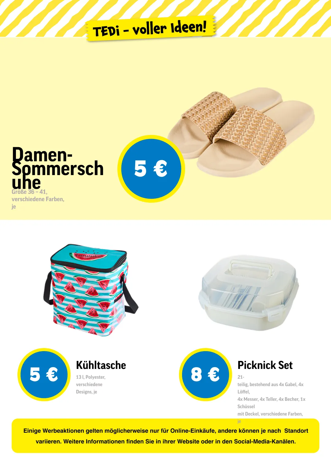  TEDi Angebote von 8. Juni bis 27. Juni 2026 - Prospekt seite 3