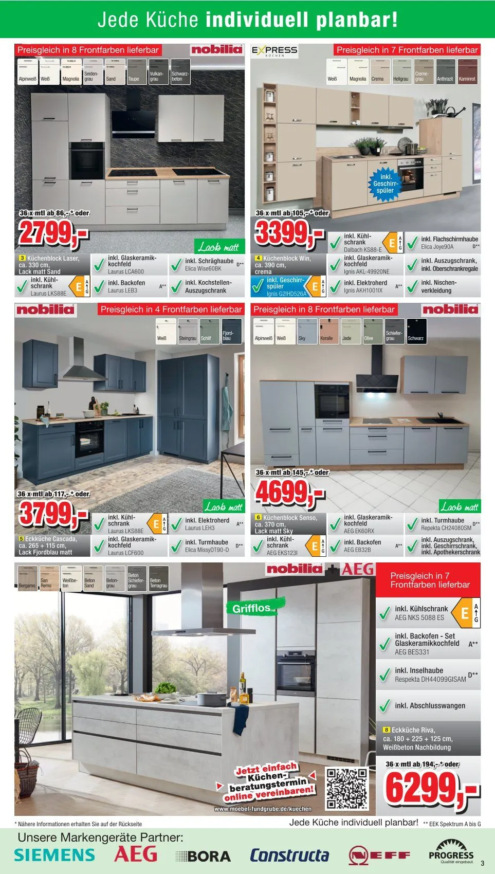 Möbelfundgrube Prospekte  von 30. Oktober bis 2. November 2025 - Prospekt seite 3