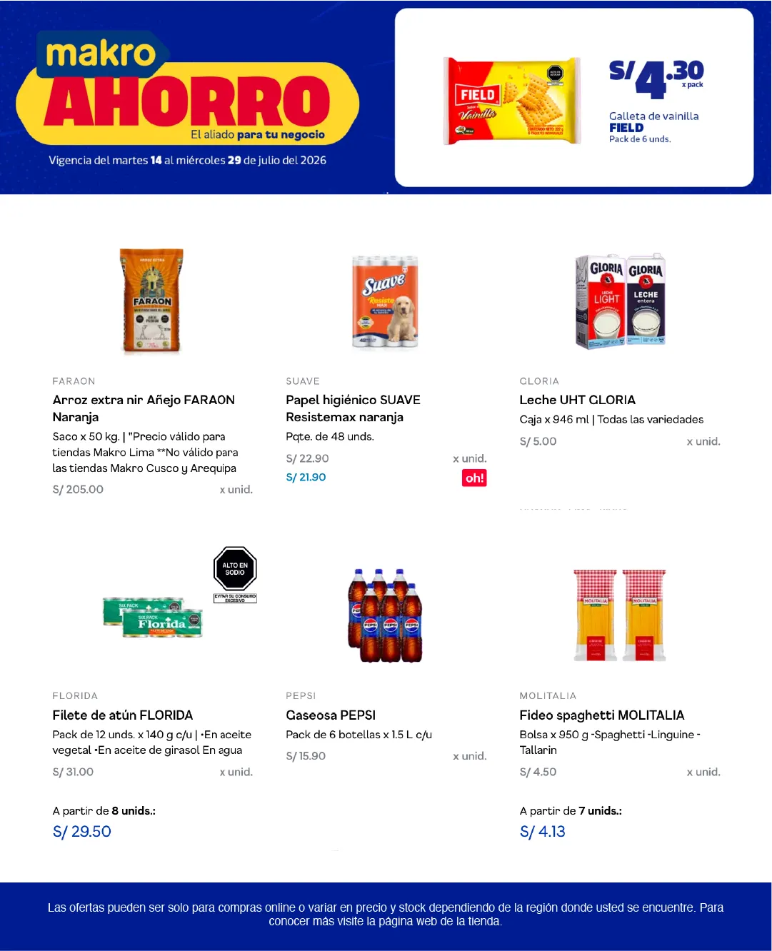 Catalogo de  Makro Ofertas 14 de julio al 28 de julio 2026 - Pag 2