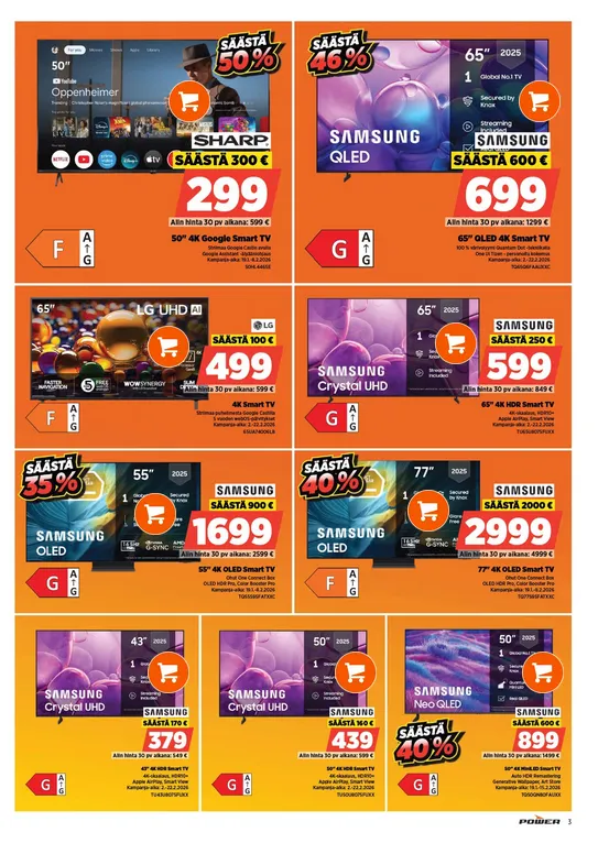  Power voimassa alkaen 5. helmikuuta - 11. helmikuuta 2026 - Tarjouslehti sivu 3