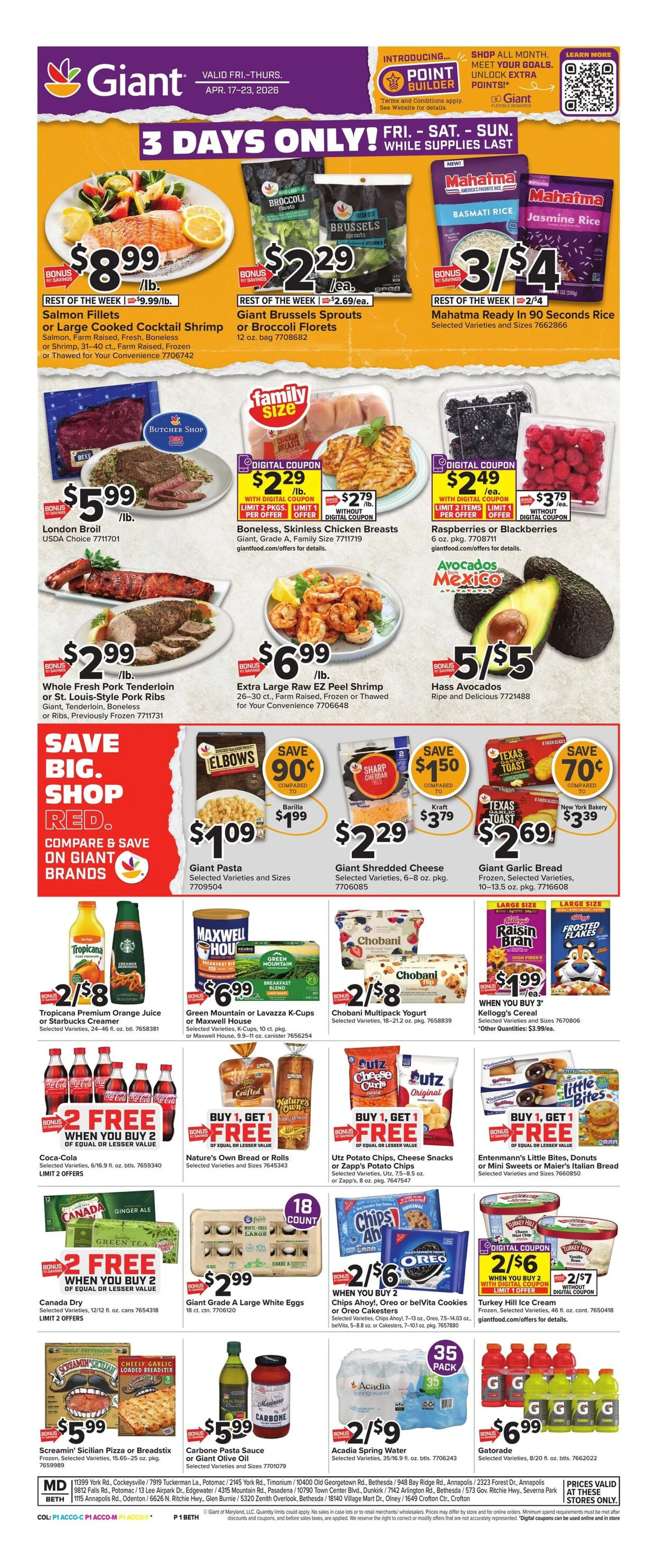 Weekly ad  Giant Food Sales from April 17 to April 23 2026 - Page 3