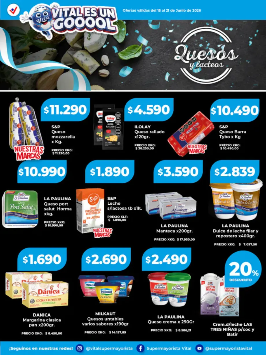 Ofertas de Vital Ofertas 15 de junio al 21 de junio 2026 - Página 3 del catálogo