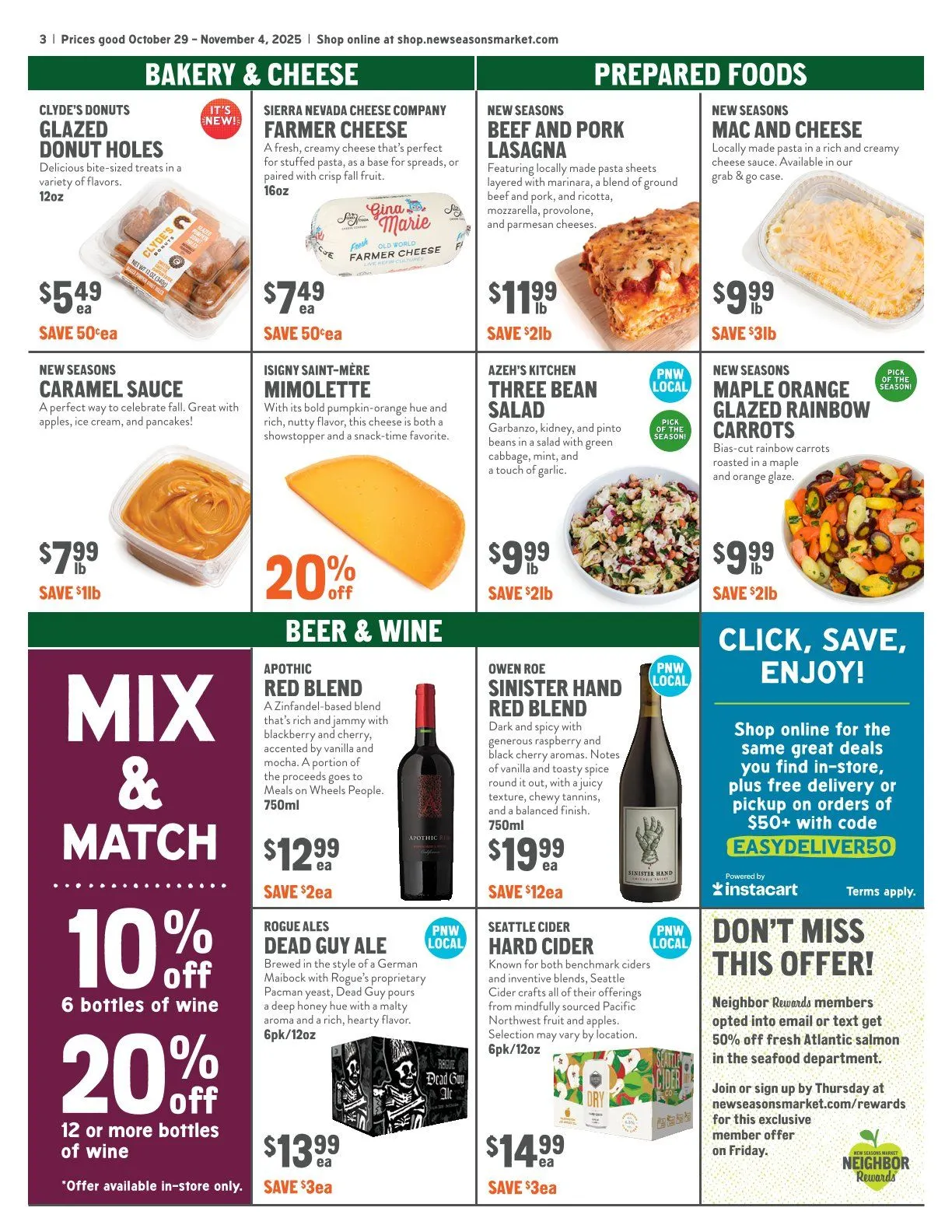 Weekly ad New Seasons Market Sales from October 29 to November 4 2025 - Page 3