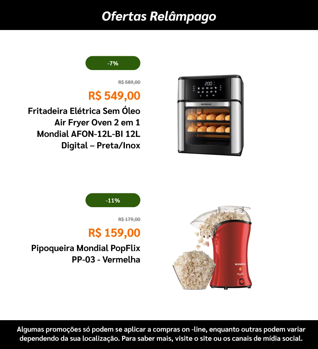Encarte de Ponto Frio Ofertas 10 de junho até 29 de junho 2026 - Pagina 3