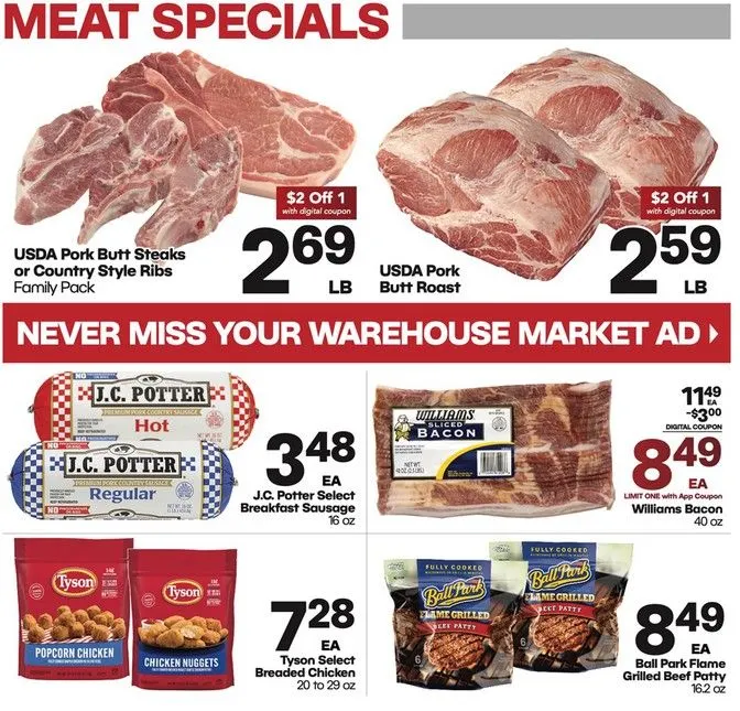 Weekly ad Warehouse Market weekly ads from June 25 to July 1 2025 - Page 3