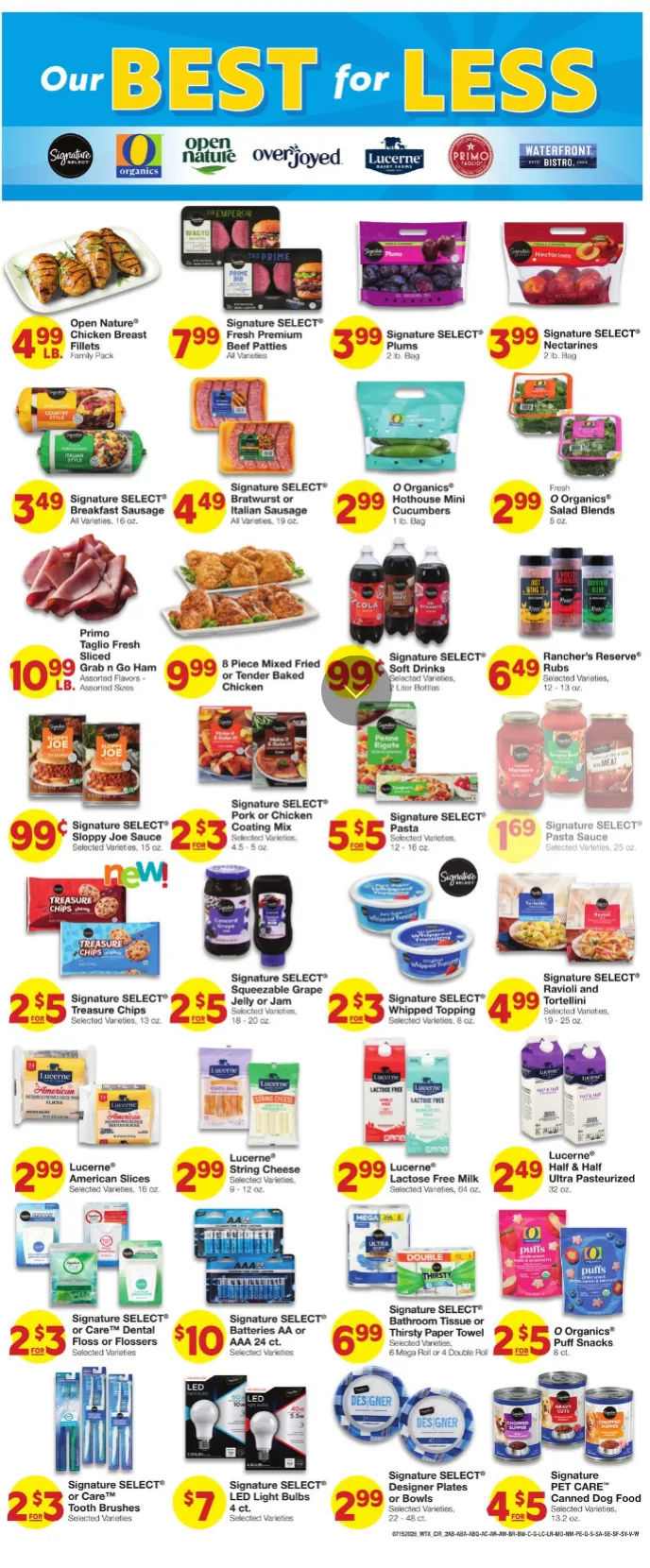 Weekly ad United Supermarkets Sales from July 15 to July 21 2026 - Page 3