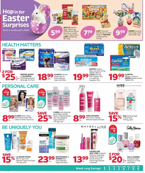 Rexall Sales from April 3 to April 9 2026 - flyer page 3
