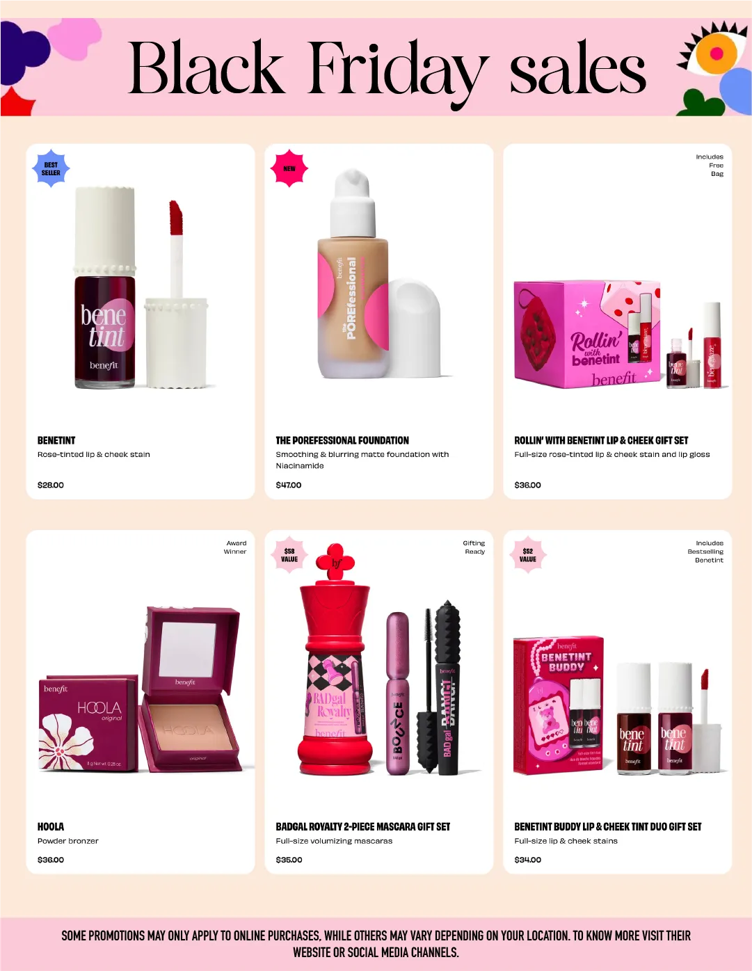 Weekly ad Benefits Cosmetics Sales from November 25 to December 6 2025 - Page 2