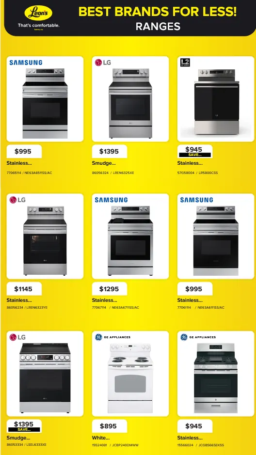  Leon's Sales from April 23 to April 29 2026 - flyer page 3