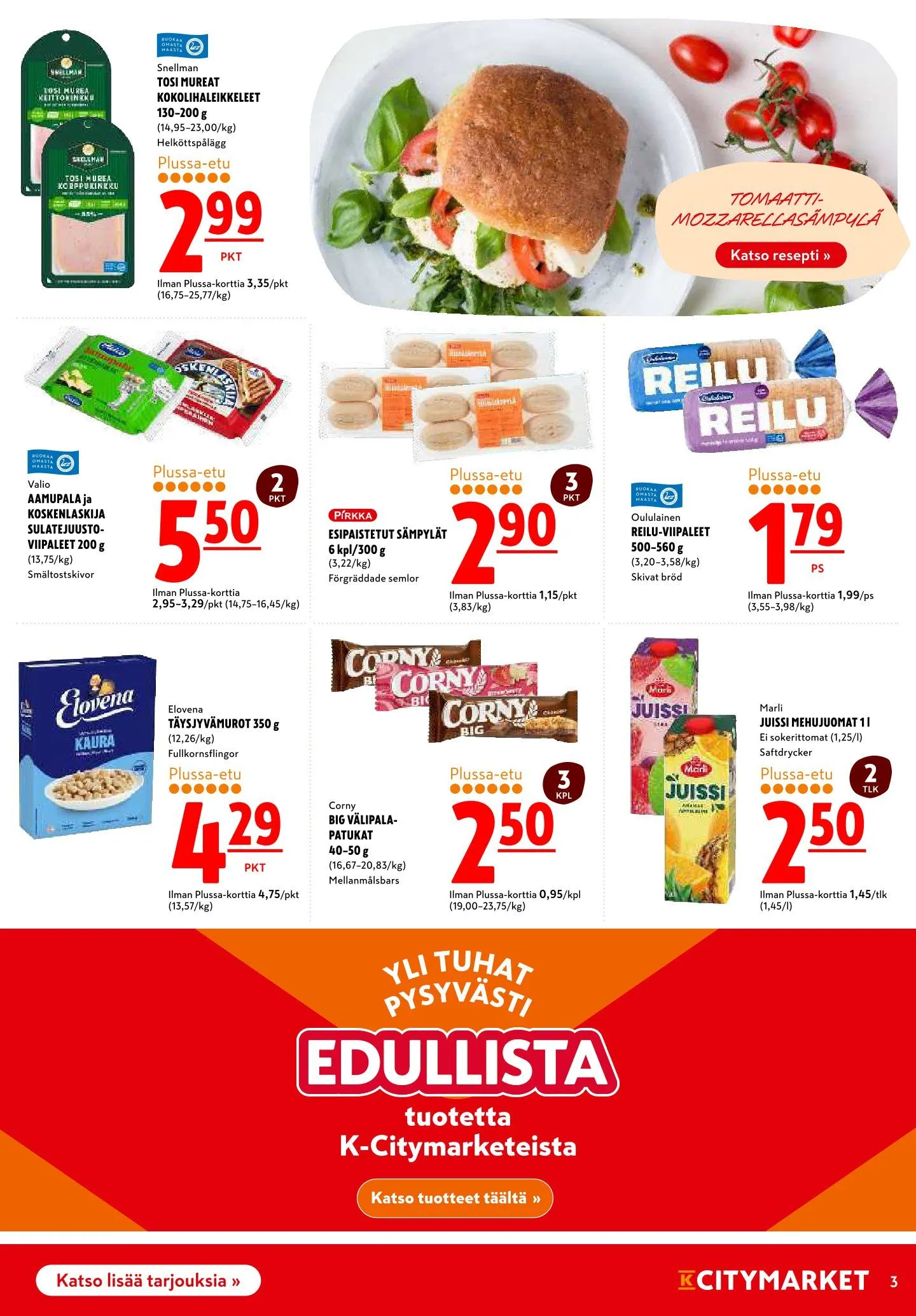 K-Citymarket Tarjoukset voimassa alkaen 11. maaliskuuta - 12. maaliskuuta 2025 - Tarjouslehti sivu 3
