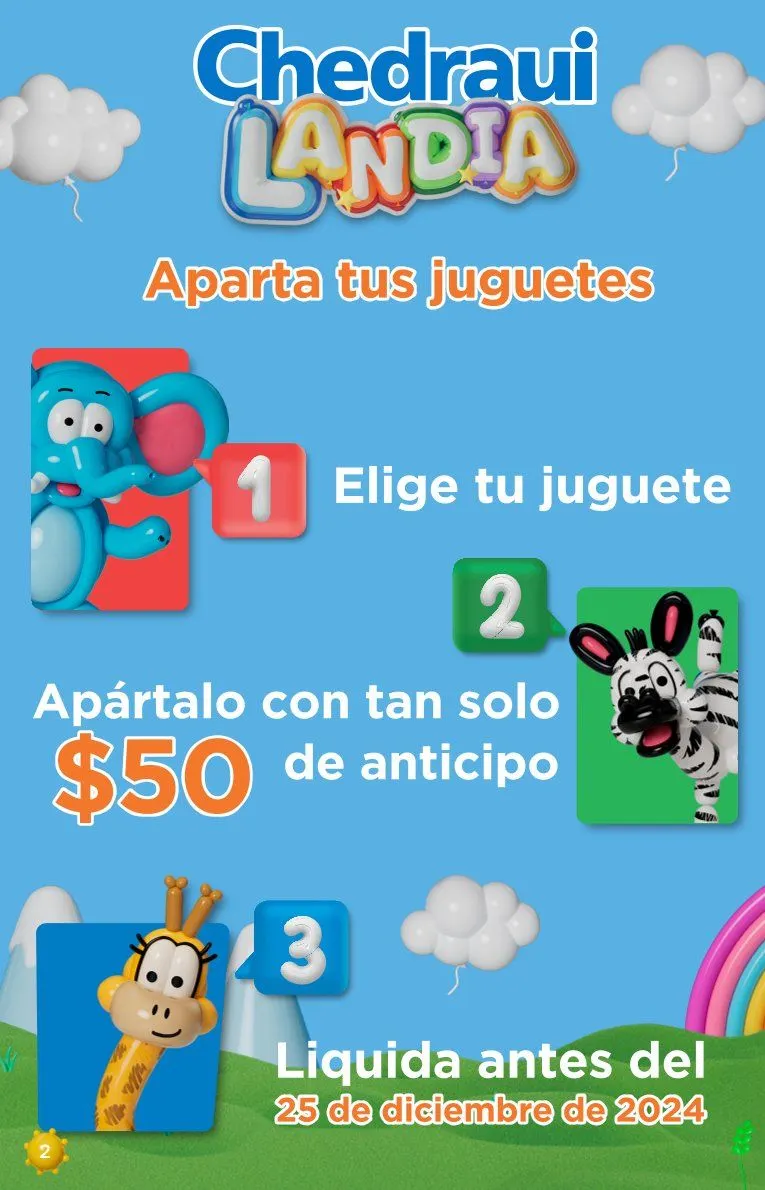 Catálogo de Chedrauilandia - Juguetes al mejor precio 17 de septiembre al 25 de diciembre 2024 - Pagina 2