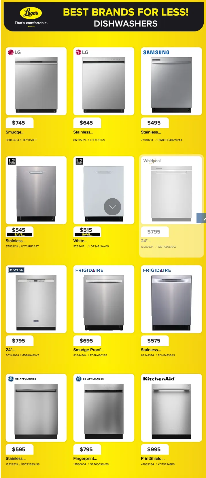 Leon's Sales from April 16 to April 22 2026 - flyer page 3