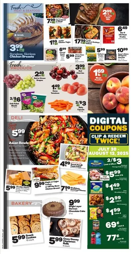 Weekly ad County Market Sales from July 30 to August 6 2025 - Page 2