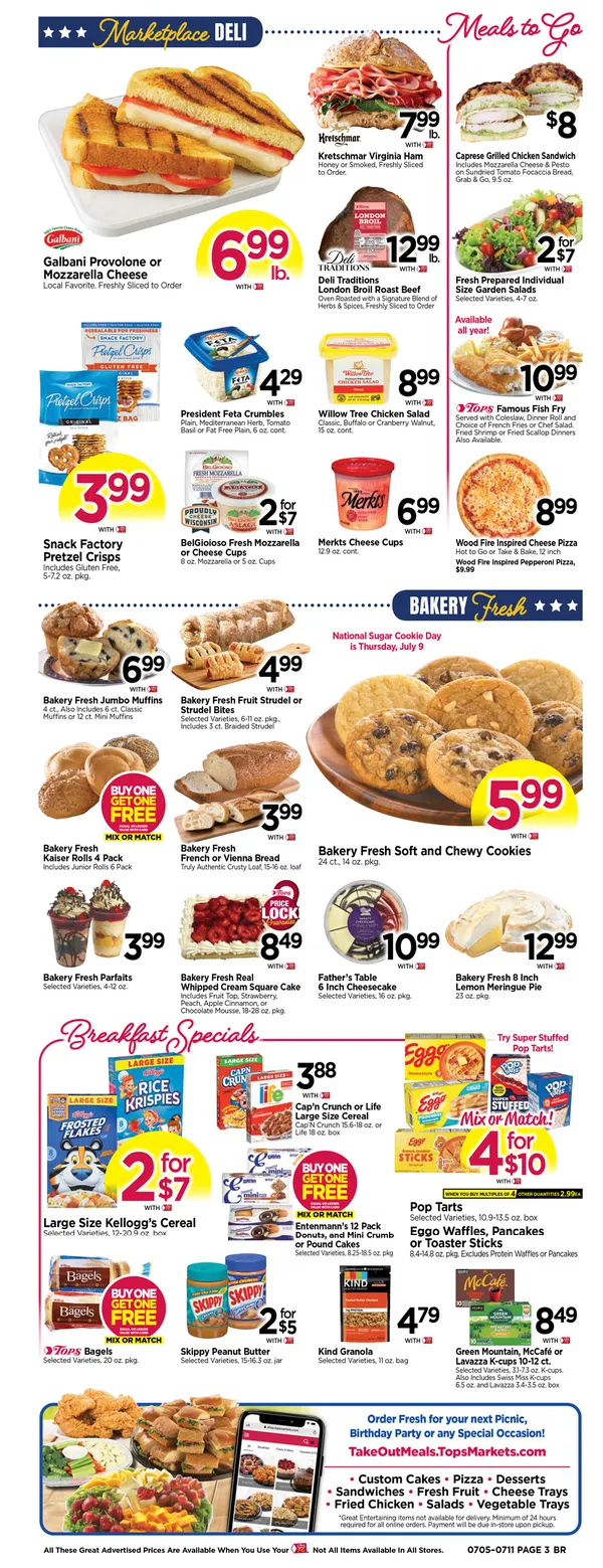 Weekly ad Tops Friendly Markets Sales from July 5 to July 11 2026 - Page 3