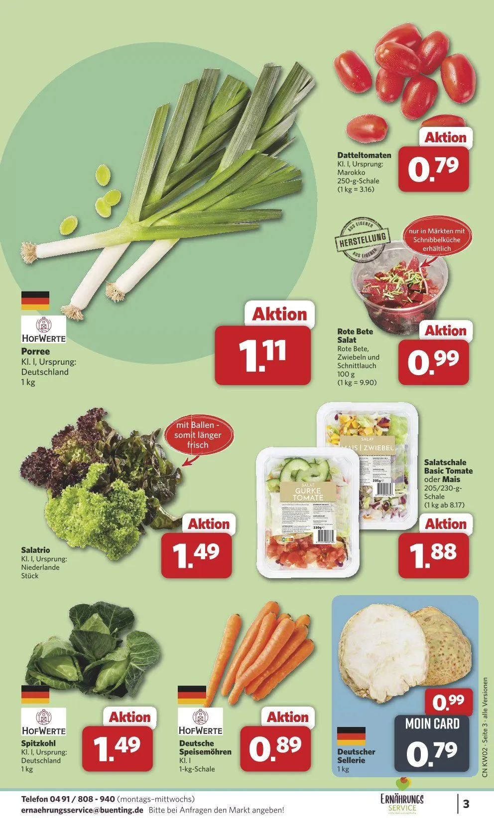 Combi Angebote  von 5. Januar bis 10. Januar 2026 - Prospekt seite 3