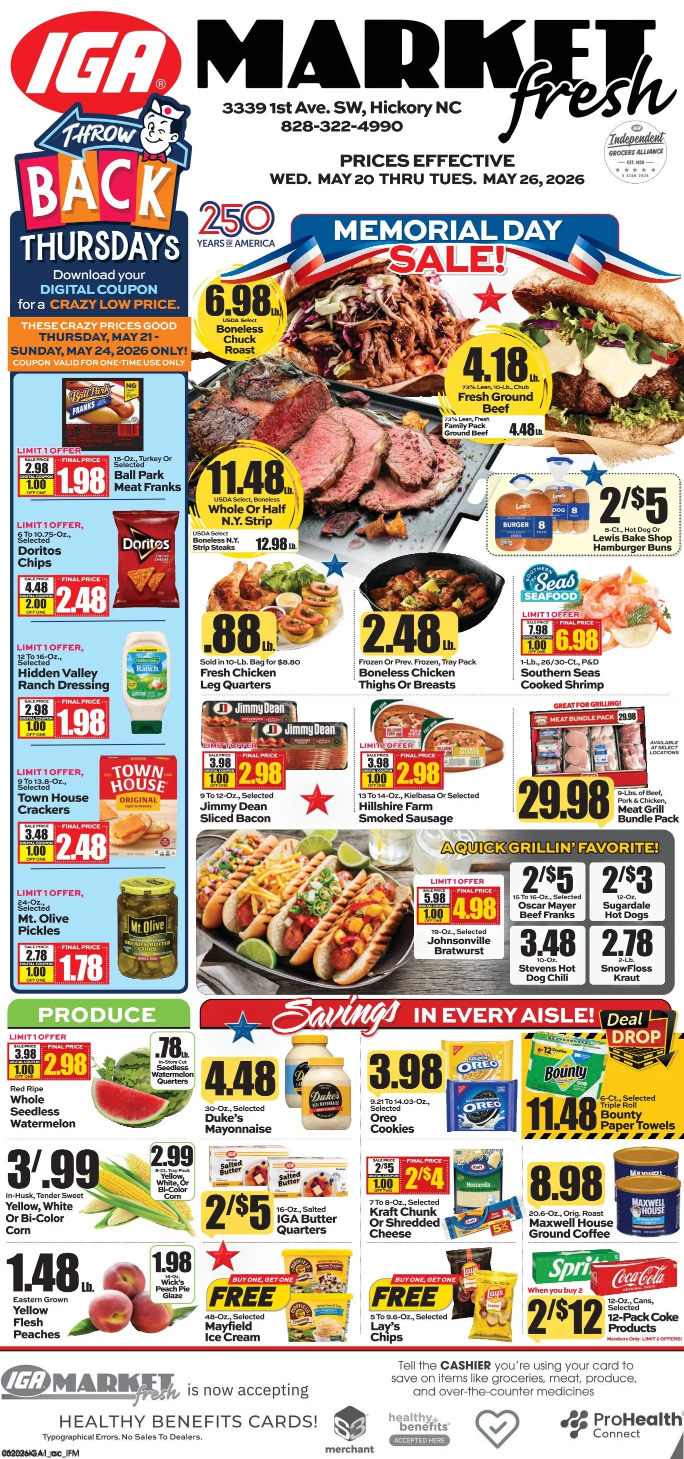 Weekly promotion  IGA Sales spanning from May 20 to May 26 2026 - Page 3 for Catalogue 365
