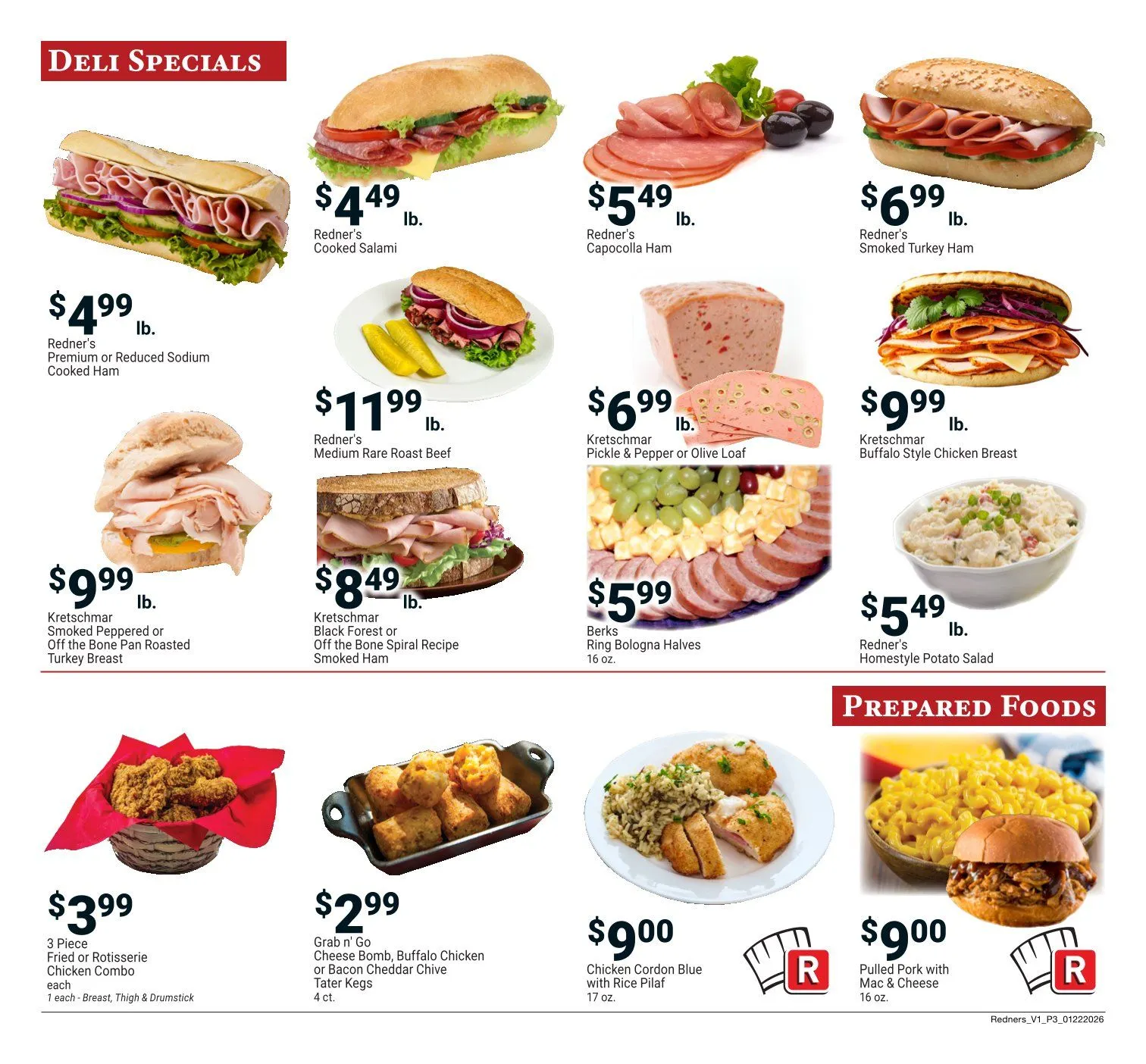 Weekly ad Redner's Market Sales from January 22 to January 28 2026 - Page 3
