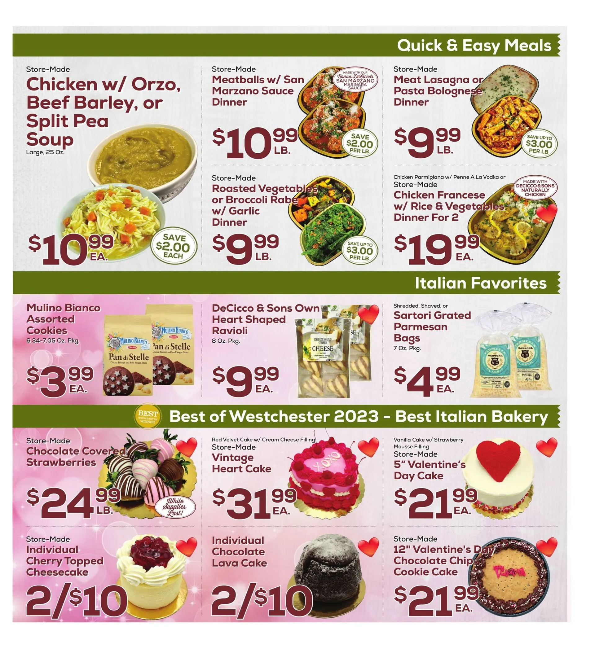 Weekly ad  DeCicco & Sons Sales from February 14 to February 20 2025 - Page 3