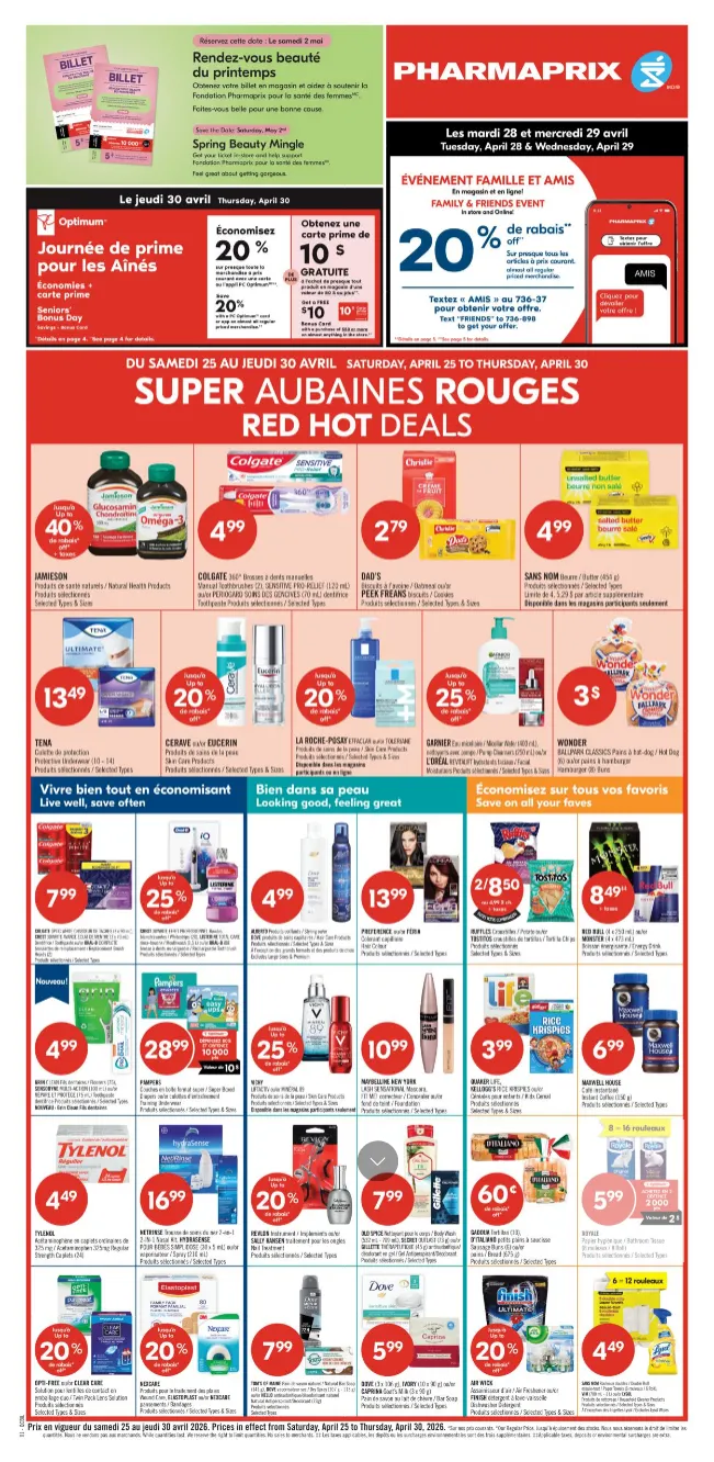 Pharmaprix Sales from April 25 to April 30 2026 - flyer page 3