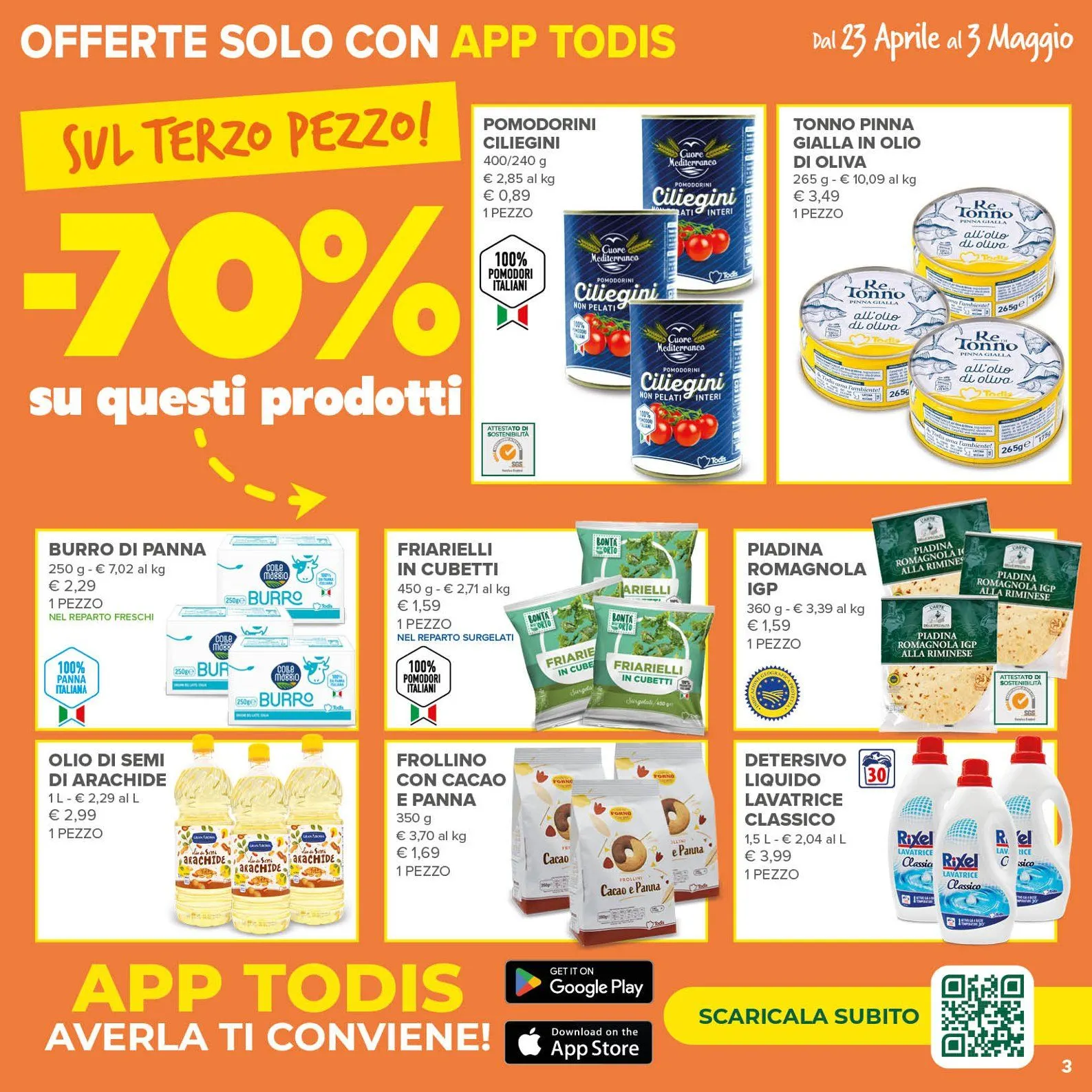 Volantini Todis da 23 aprile a 3 maggio di 2026 - Pagina del volantino 3