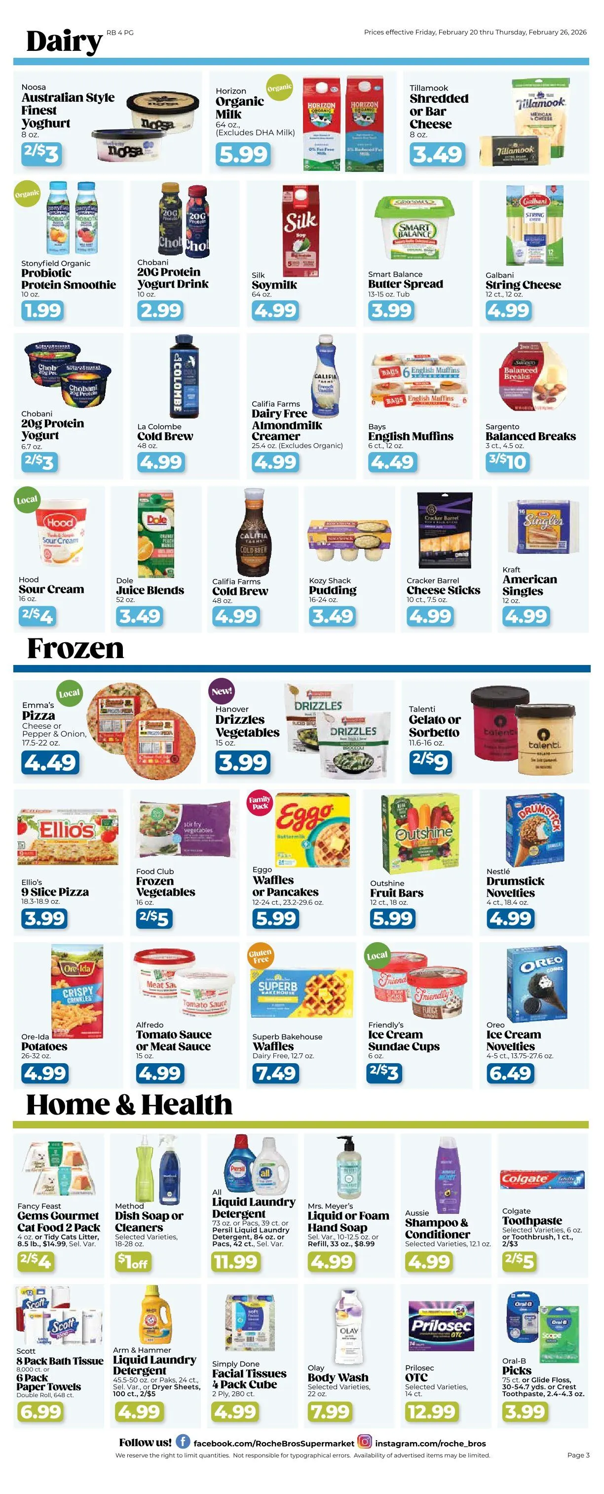 Weekly ad Roche Bros.  Sales from February 20 to February 26 2026 - Page 3