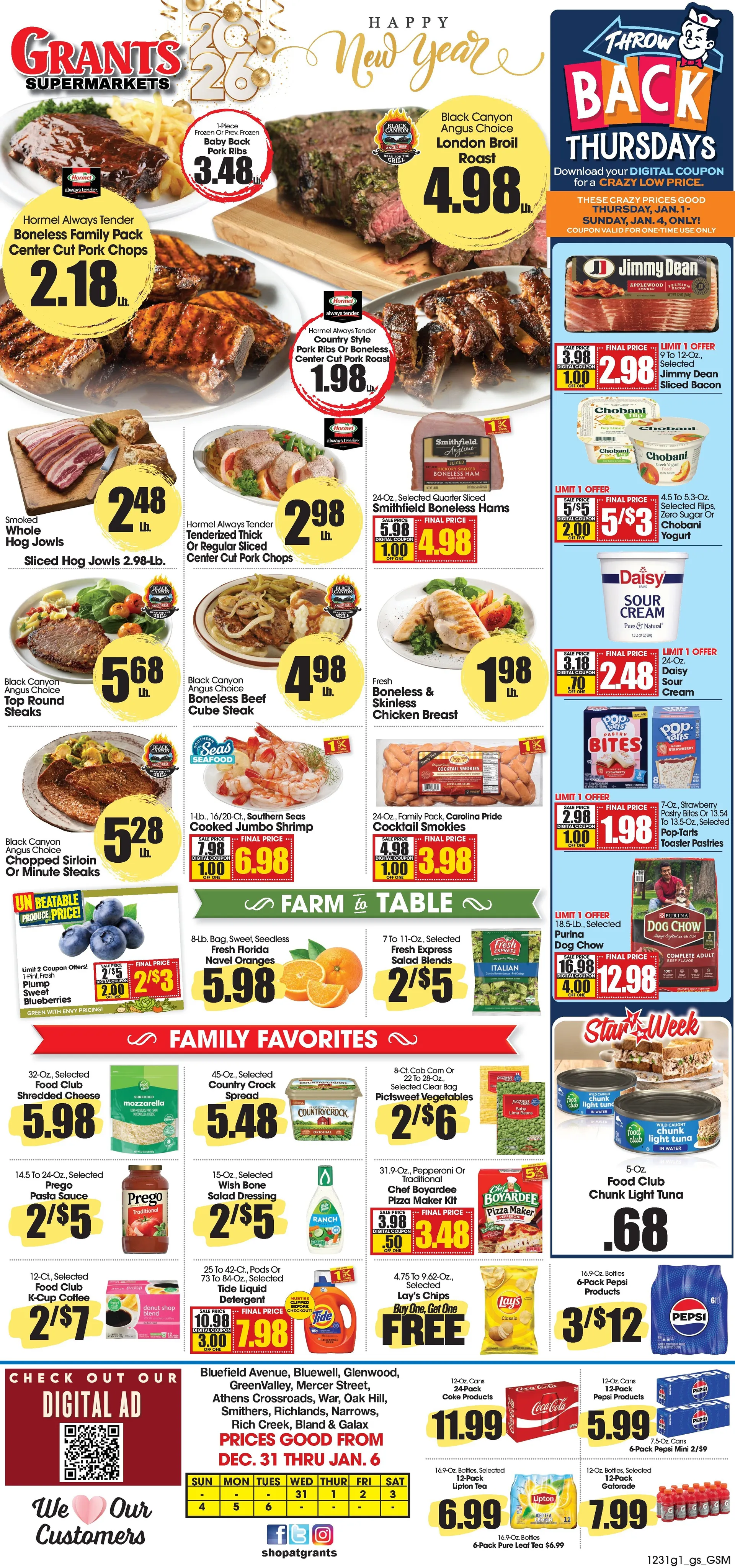 Weekly ad Grant's Supermarket  from January 1 to January 6 2026 - Page 3