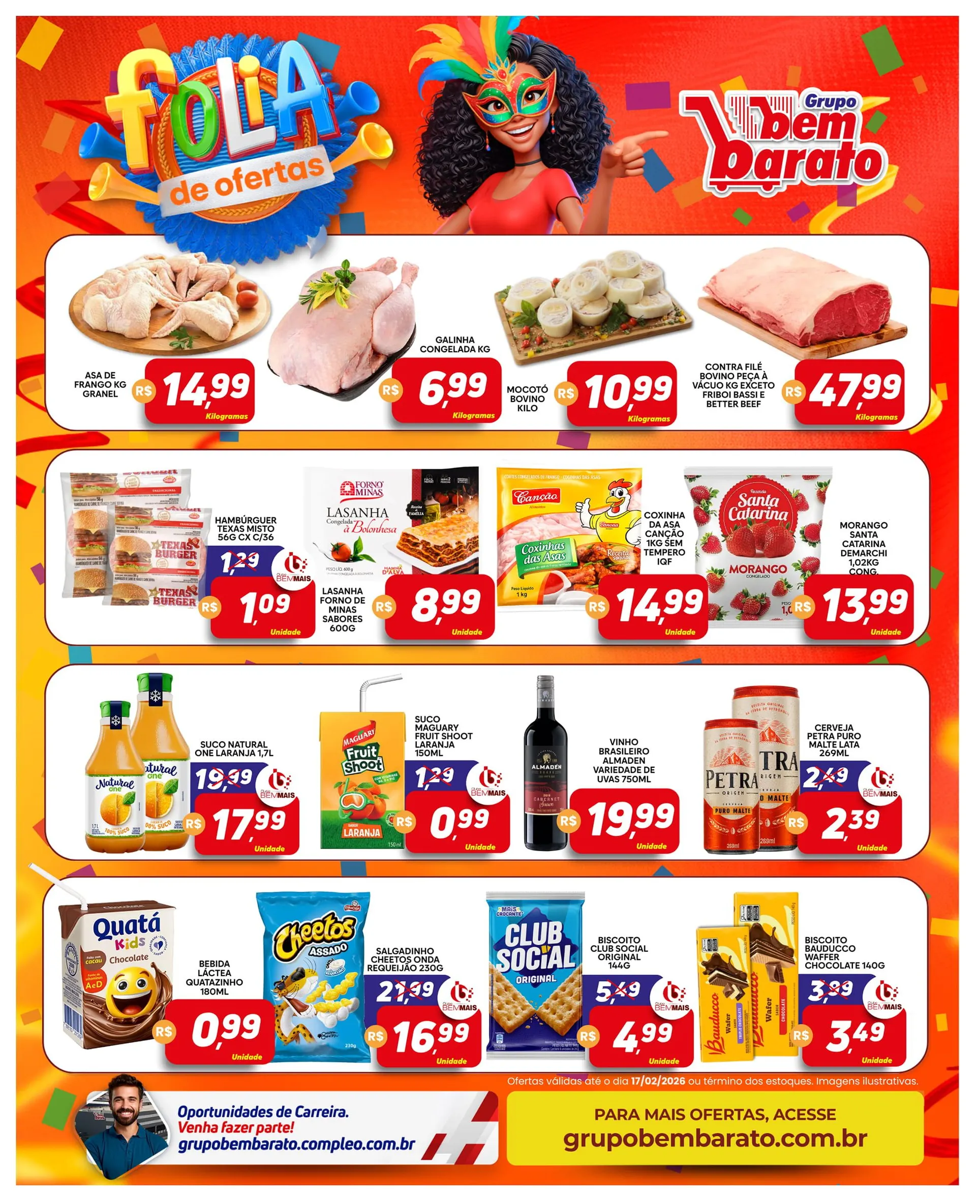 Encarte de Folhetos Bem Barato  10 de fevereiro até 17 de fevereiro 2026 - Pagina 3