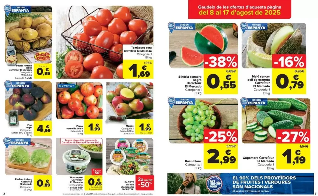 Catálogo de Carrefour Market Ofertas 8 de agosto al 25 de agosto 2025 - Página 2
